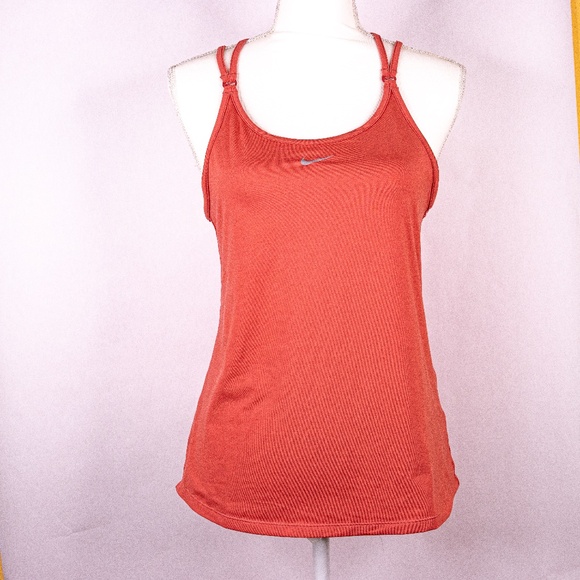 Nike Tops - Nike Racer Back Spaghetti Strap DRI FIT Athletic Tank Top, Size Medium SLIM FIT